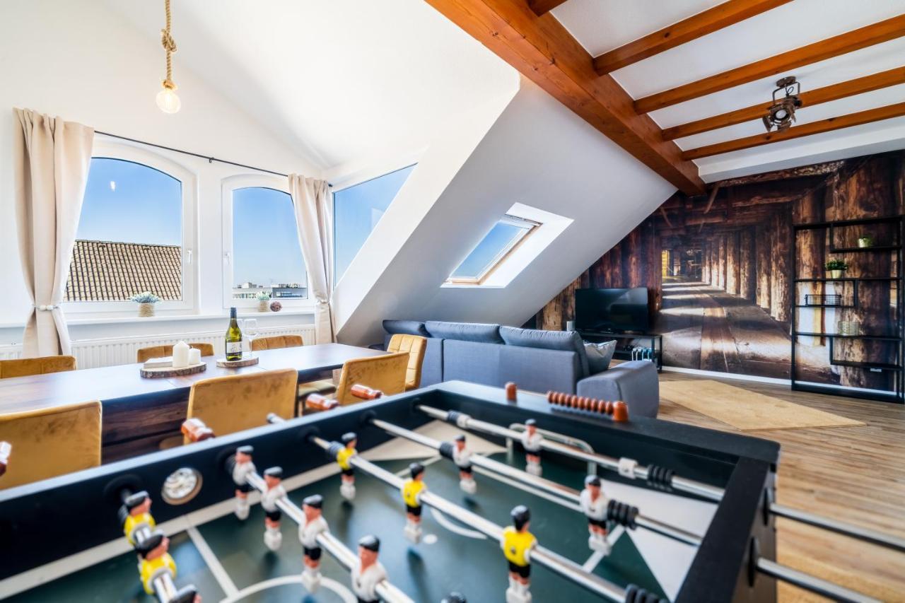 Stylisches Penthouse Zentral Tischfussball 100M2 Wii Hannover Luaran gambar